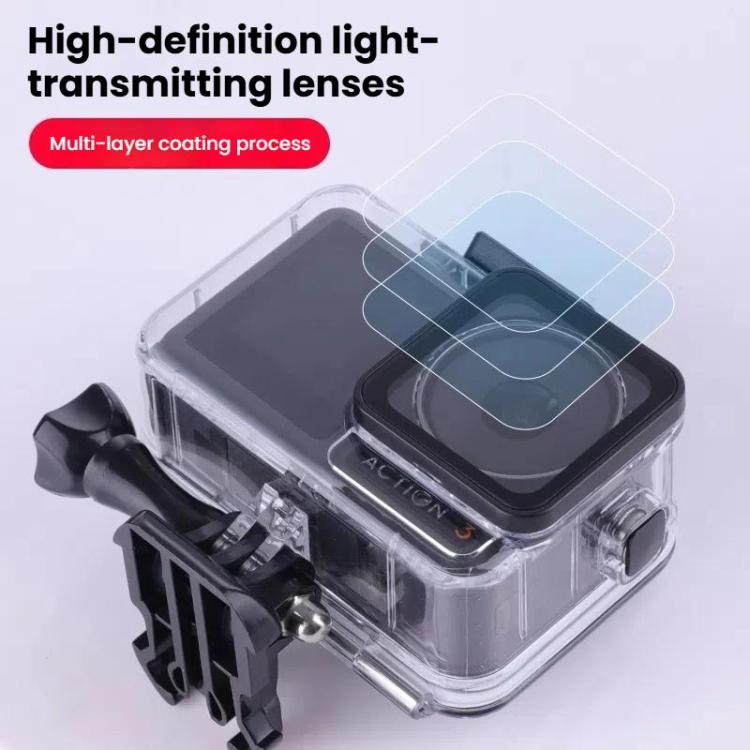 For DJI Osmo Action 3/4/5 Waterproof Case 5m Underwater Touchscreen Dive Housin(Transparent) - free shipping - PMC TechLife - Order now!