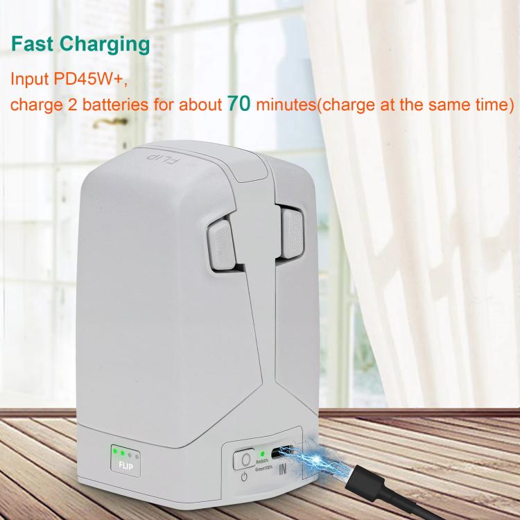 For DJI Flip YX 2-way Vertical Battery Charger Bidirectional Battery Management System - free shipping - PMC TechLife - Order now!