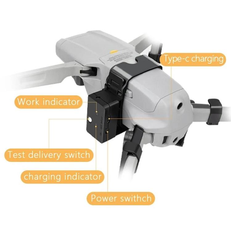 For DJI Mavic Air 2 Drone YX Airdrop System Rechargeable Thrower Load 500g - free shipping - PMC TechLife - Order now!