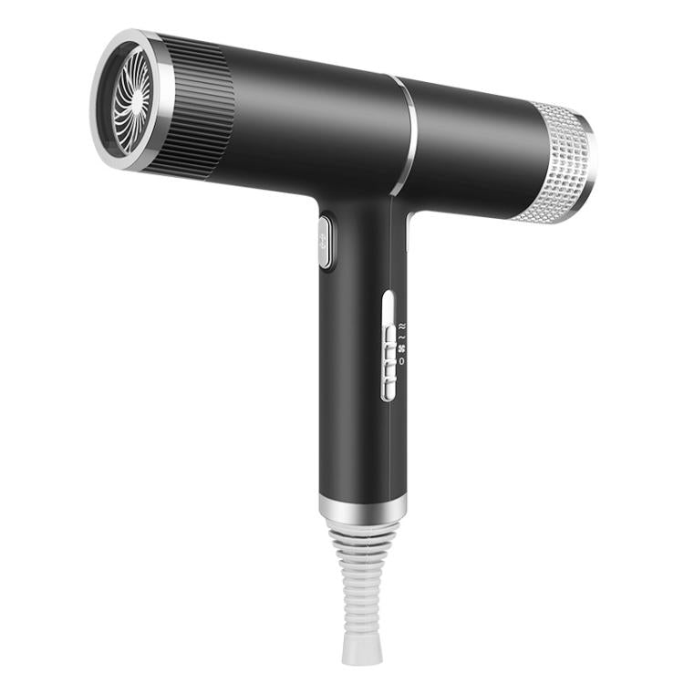 T-Shaped Hair Dryer with Smart Inverter Technology High-Power Blow Dryer for Home & Salon Use US Plug(Black) - free shipping - PMC TechLife - Order now!