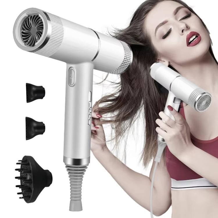 T-Shaped Hair Dryer with Smart Inverter Technology High-Power Blow Dryer for Home & Salon Use US Plug(Black) - free shipping - PMC TechLife - Order now!