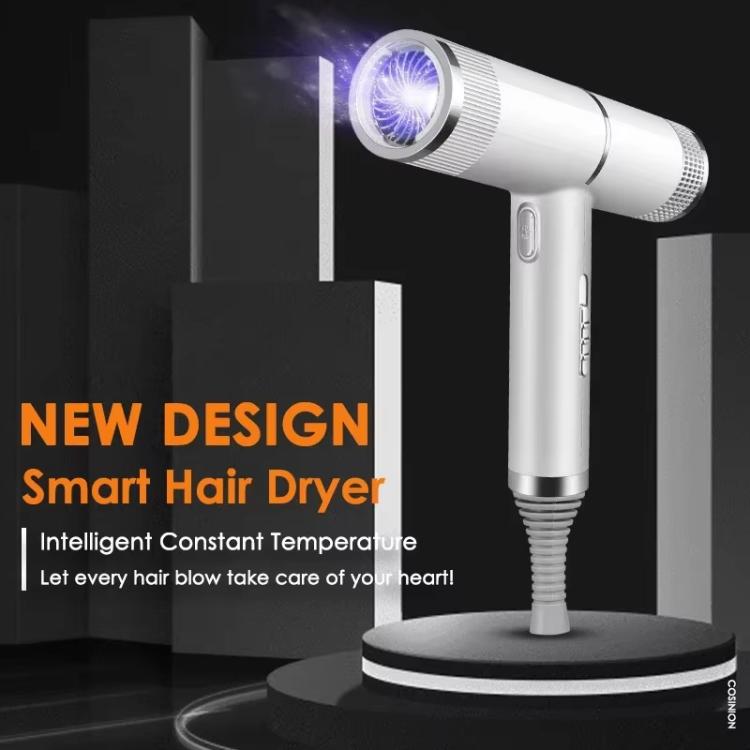 T-Shaped Hair Dryer with Smart Inverter Technology High-Power Blow Dryer for Home & Salon Use US Plug(Black) - free shipping - PMC TechLife - Order now!