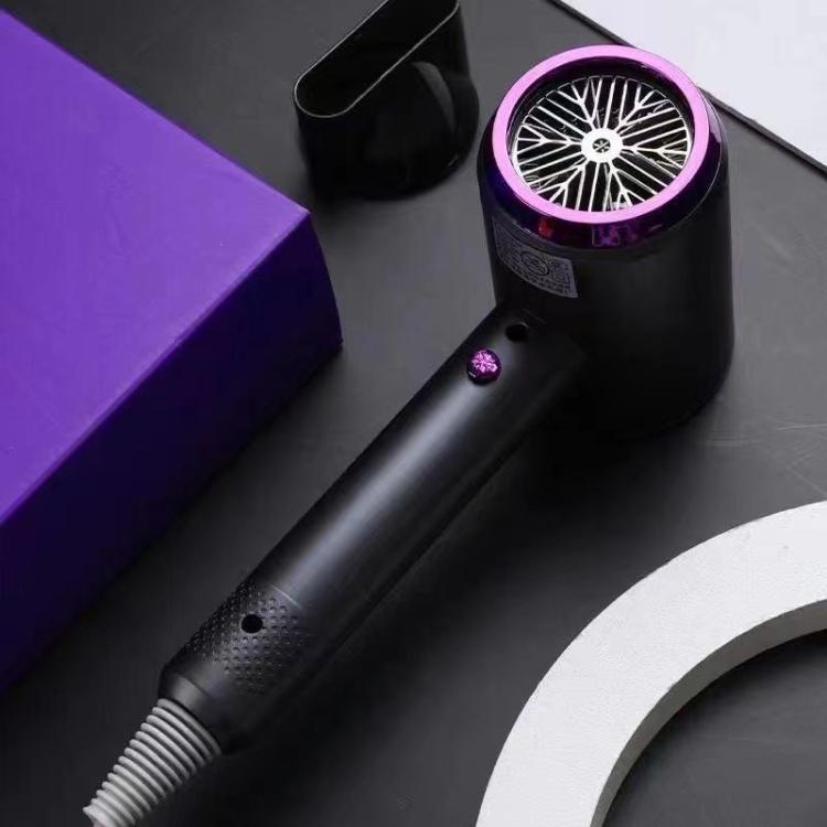 High-Speed Hair Dryer Salon & Home Blow Dryer with Blue Light Ionic Technology UK Plug(Starry Sky Gray) - free shipping - PMC TechLife - Order now!