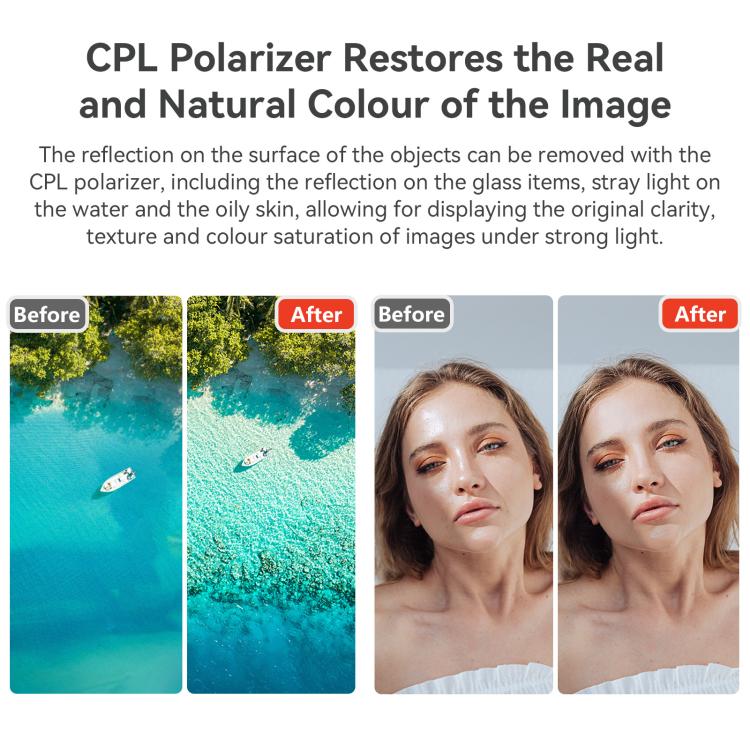 For DJI Osmo Pocket 3 aMagisn Adjustable Magnetic Filter Camera Lens Filters ND1000 - free shipping - PMC TechLife - Order now!