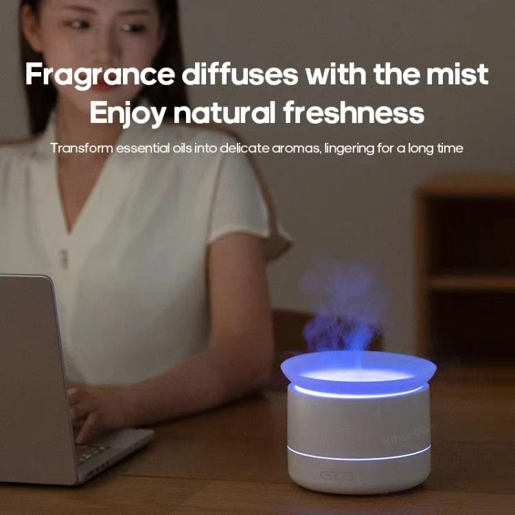 200ml Sea of Clouds Aroma Diffuser Essential Oil Humidifier with 7-Color Mood Lights USB-Powered, Color: Black - free shipping - PMC TechLife - Order now!