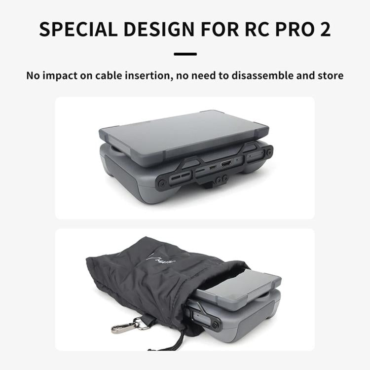 For DJI RC Pro 2 Aluminum Alloy 1/4-inch Tripod Adapter Mounting Bracket(Black) - free shipping - PMC TechLife - Order now!