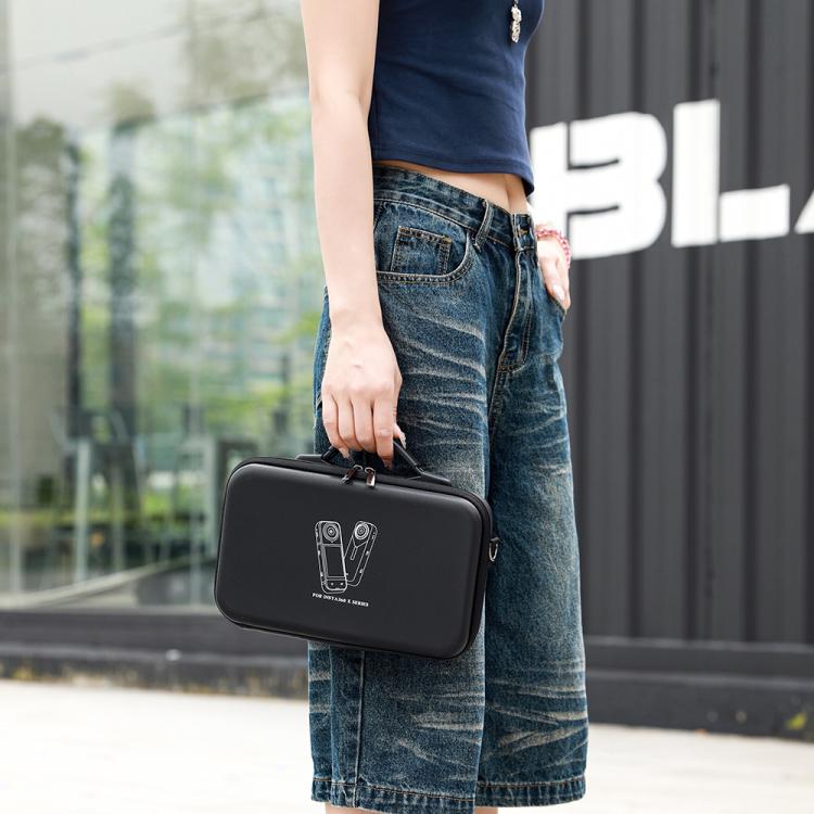 For Insta360 X5 /X4 BKANO Large Capacity Shoulder Bag Portable Handbag(Black) - free shipping - PMC TechLife - Order now!