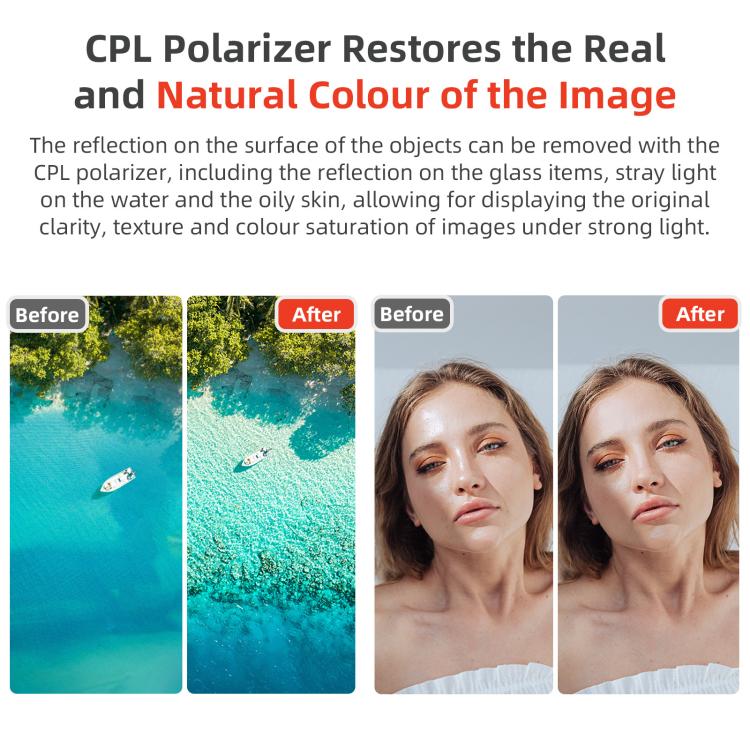 For Insta360 Ace Pro / Ace Pro 2 aMagisn AC28 Filter, Spec: CPL+ND8+ND16+ND32 - free shipping - PMC TechLife - Order now!