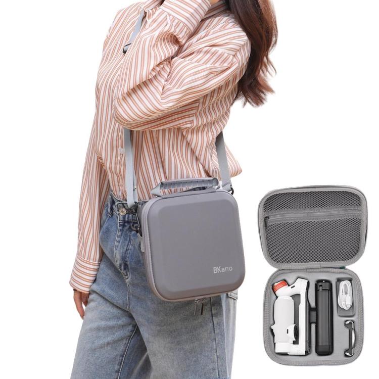 For Insta360 Flow Smartphone Gimbal Stabilizer BKANO Shoulder Bag Waterproof Portable Storage Case(Gray) - free shipping - PMC TechLife - Order now!