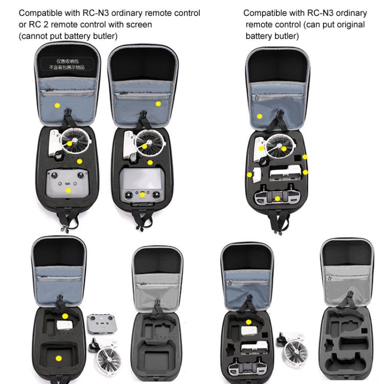 For DJI Flip RC-N3 /RC 2 Version BKANO Lightweight Shoulder Bag & Chest Pack Compact Carrying Case - free shipping - PMC TechLife - Order now!