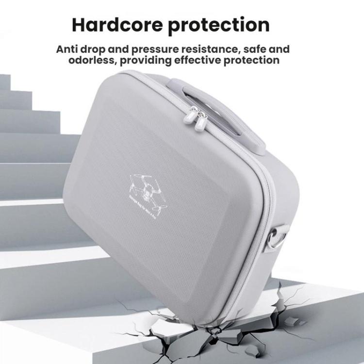 For DJI MINI 4 PRO BRDRC Remote Control Accessories Storage Handbag(Gray) - free shipping - PMC TechLife - Order now!