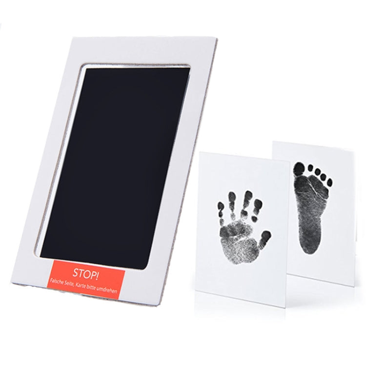 Non-Toxic Baby Handprint Footprint Imprint Souvenirs Infant Clay Toy Gifts(Black) - free shipping - PMC TechLife - Order now!