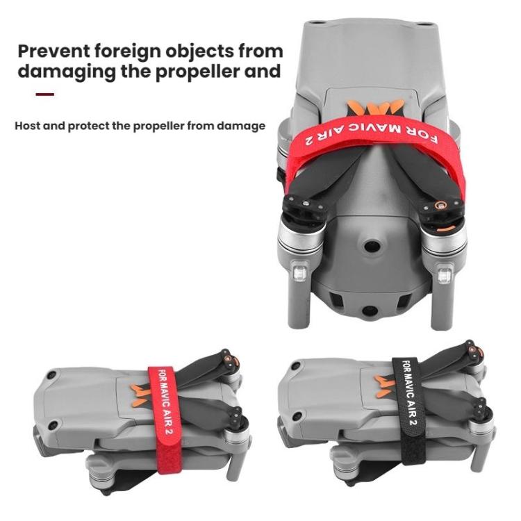 For DJI MAVIC AIR 2 BRDRC Drone Propeller Straps(Red) - free shipping - PMC TechLife - Order now!