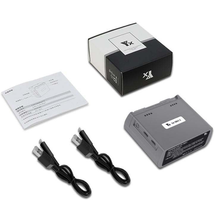 For DJI Mini 2 SE/Mini 2/Mini 4K YX Charger 2-way Battery Charging Hub(Gray) - free shipping - PMC TechLife - Order now!