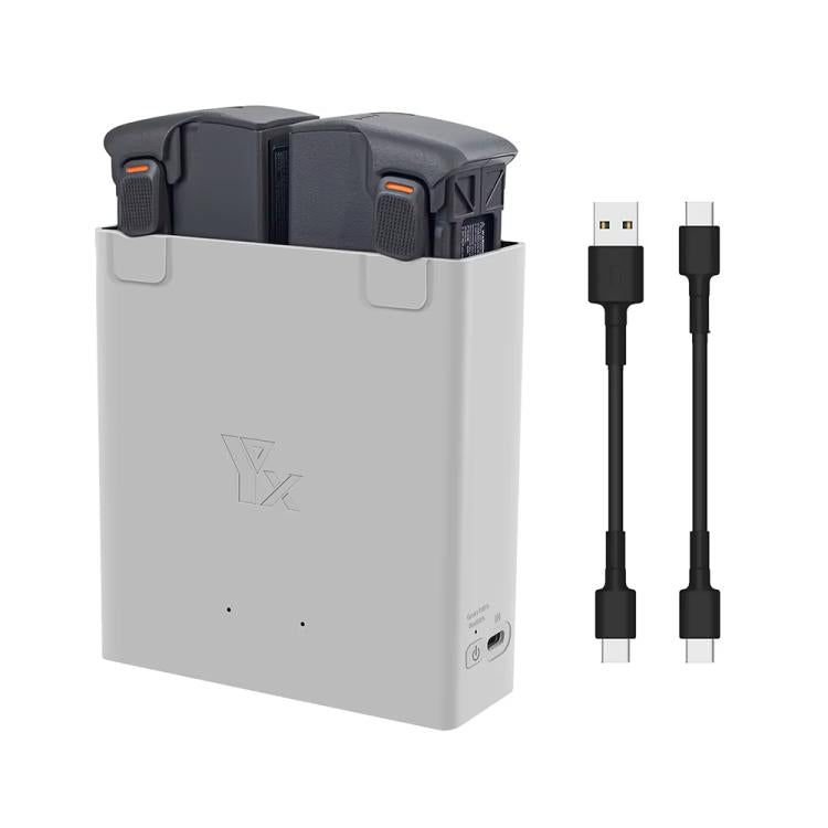 For DJI Avata 2 YX Dual-Channel Battery Charging Hub Smart Maintenance Station(Gray) - free shipping - PMC TechLife - Order now!