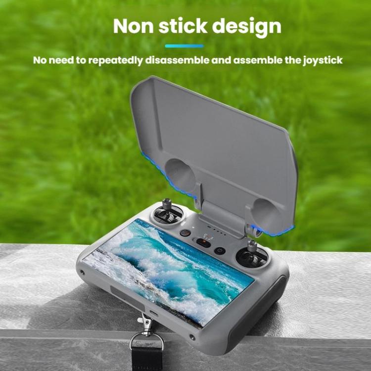 For DJI Mavic Air 2/Mavic 3 Pro BRDRC Remote Control Hood + Hanging Belt(2pcs /Set) - free shipping - PMC TechLife - Order now!