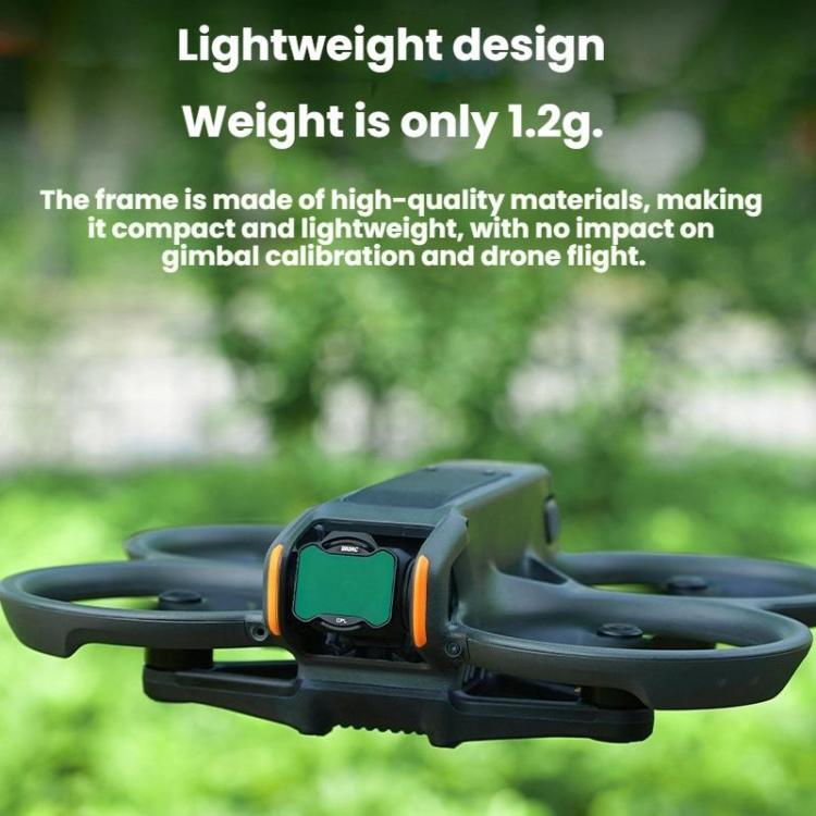 For DJI Avata 2 BRDRC Aluminum Frame Filter Accessories, Specification: ND32 - free shipping - PMC TechLife - Order now!