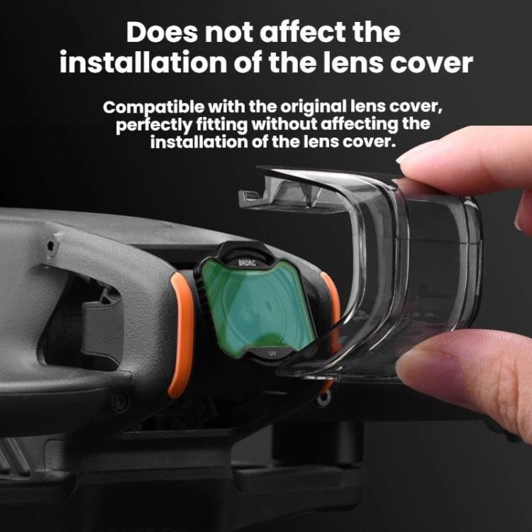 For DJI Avata 2 BRDRC Aluminum Frame Filter Accessories, Specification: ND32 - free shipping - PMC TechLife - Order now!