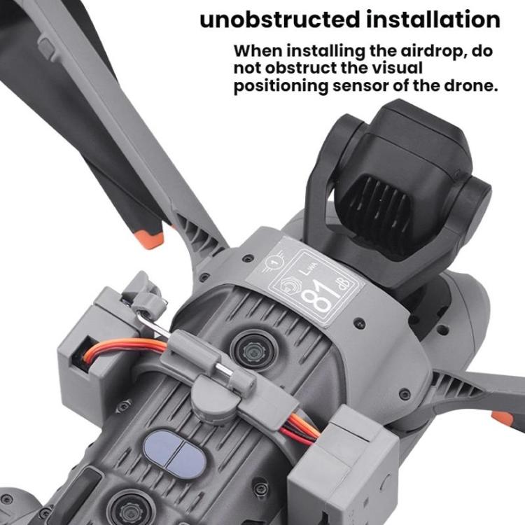 For DJI AIR 3S/AIR 3 BRDRC Drone Airdrop Accessories(Dark Gray) - free shipping - PMC TechLife - Order now!