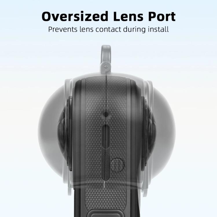 For Insta360 X5 Camera Flymile Lens Protective Cover Dustproof & Scratch-Resistant Anti-Fall Protector Cap(Blue) - free shipping - PMC TechLife - Order now!