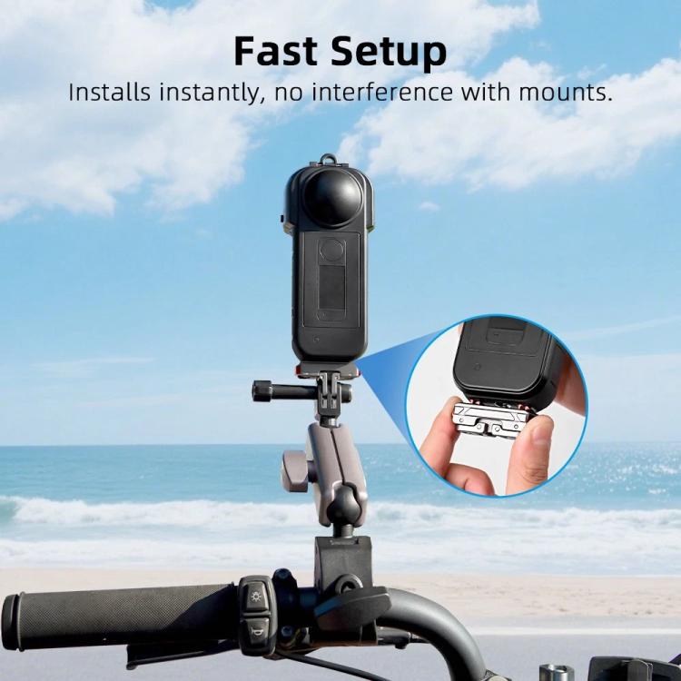 For Insta360 X5 Flymile Lens & Screen Protective Cover Anti-Scratch Gimbal Guard Shield(Blue) - free shipping - PMC TechLife - Order now!