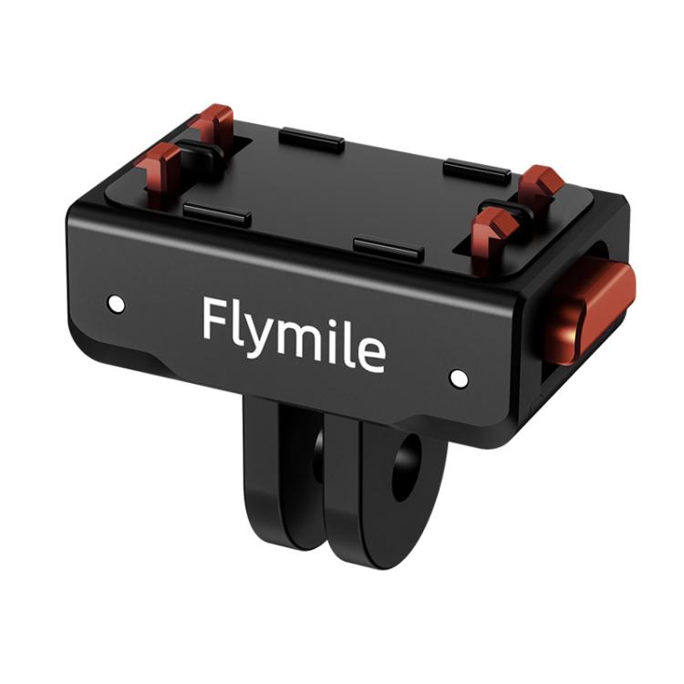 Flymile Plastic Magnetic Quick-Release Base For Insta360 Ace Pro 2/X5/X4/X3/X2/Ace Pro/Ace(Black) - free shipping - PMC TechLife - Order now!