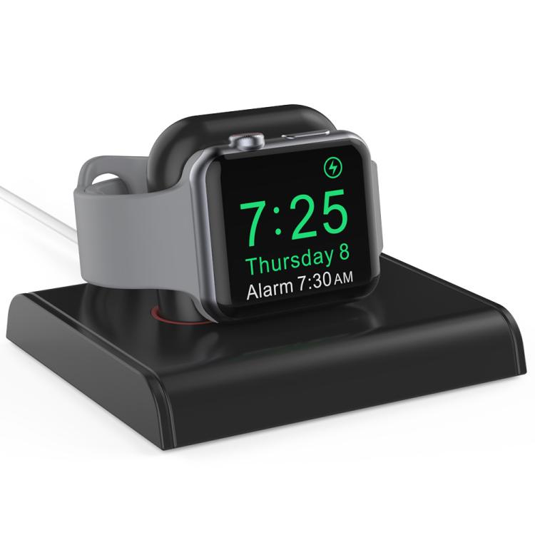 For Apple Watch / Earphone AhaStyle PT117-1 Charging Dock Plastic Storage Stand Without Charger(Black) - free shipping - PMC TechLife - Order now!