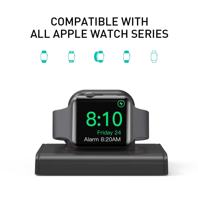 For Apple Watch / Earphone AhaStyle PT117-1 Charging Dock Plastic Storage Stand Without Charger(Gray) - free shipping - PMC TechLife - Order now!