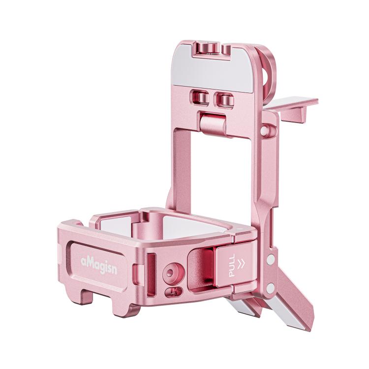 For DJI Pocket 3 aMagisn Mantis Extension Frame Magnetic Mount for Hands-Free Vlogging(Pink) - free shipping - PMC TechLife - Order now!