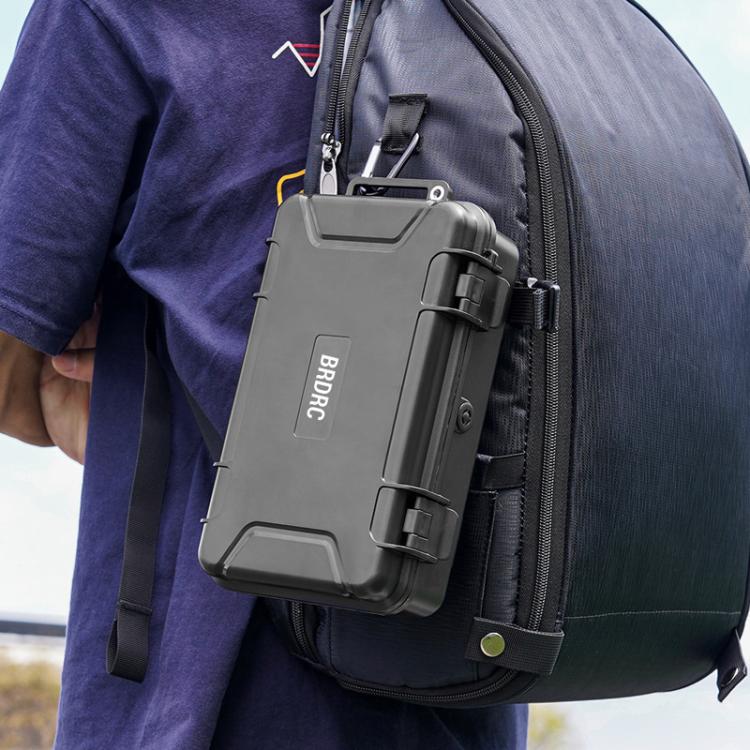 For DJI OSMO 360 BRDRC Panoramic Cameras Waterproof Portable Suitcase(Black) - free shipping - PMC TechLife - Order now!