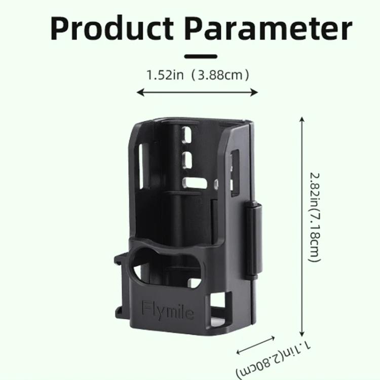 For DJI Osmo Pocket 3 Flymile Multi-Purpose Adapter Frame Expandable Mount(Black) - free shipping - PMC TechLife - Order now!