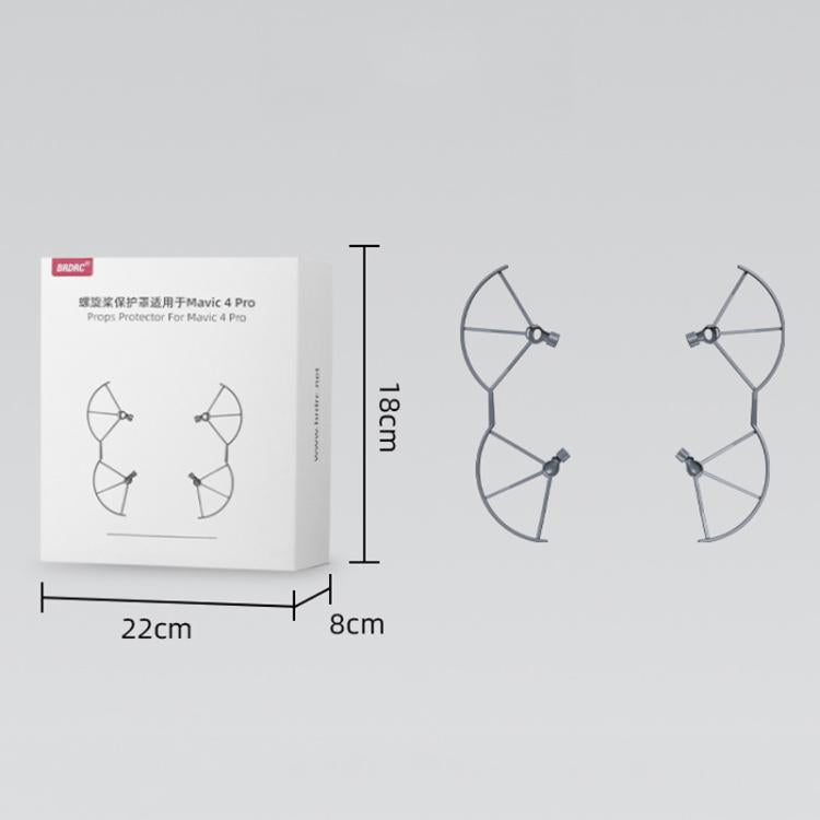 For DJI Mavic 4 Pro BRDRC Propeller Guard Anti-Collision Protection Frame(Gray) - free shipping - PMC TechLife - Order now!