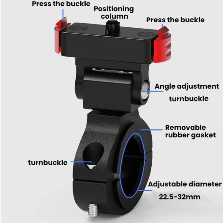 For GoPro HERO13 Black Action Camera Magnetic Quick Release Bike Mount Outdoor Cycling Tilt Shooting Bracket, Spec: 360 Degree Damping Rotary - free shipping - PMC TechLife - Order now!