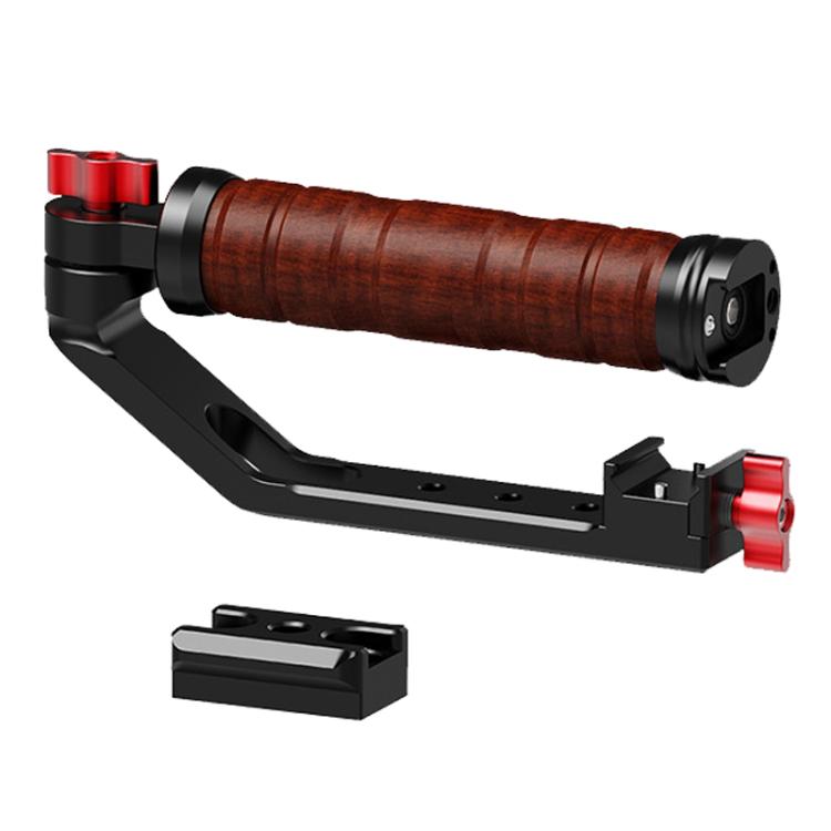 Gimbal Wooden Handle Chute Snail Gimbal Side Handle Grip,For DJI RS 4 Mini / 4 PRO / 3 / 3 Mini / 3 PRO / 2, Spec: With Chute - free shipping - PMC TechLife - Order now!