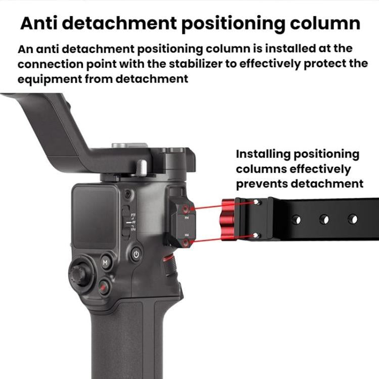 Gimbal Wooden Handle Chute Snail Gimbal Side Handle Grip,For DJI RS 4 Mini / 4 PRO / 3 / 3 Mini / 3 PRO / 2, Spec: With Chute - free shipping - PMC TechLife - Order now!