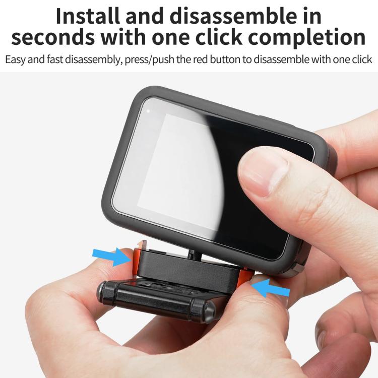 For Go Pro HERO13 Black Multifunctional Magnetic Quick Release Base Bracket Expansion - free shipping - PMC TechLife - Order now!