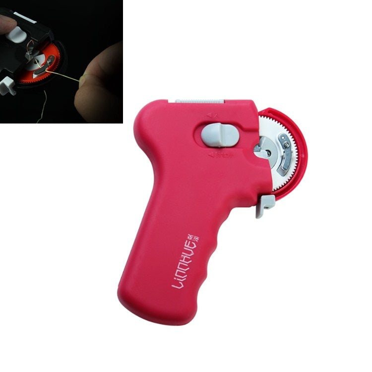 LINHU Automatic Hooking Device Multifunctional Hooking Device Electric Knotting Device, Style:Long Handle(Red) - free shipping - PMC TechLife - Order now!