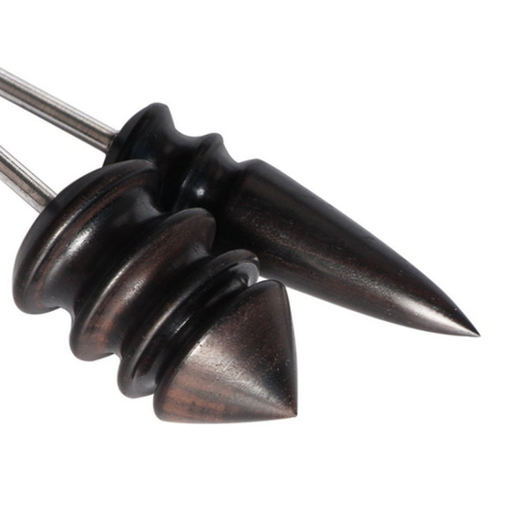 Leather Tool Edge Electric Polishing Slicker Flat Pointed Head Sandalwood Leathers Craft DIY Tools Tip Burnisher(S) - Abrasive Tools & Accessories by PMC TechLife | Online Shopping South Africa | PMC TechLife