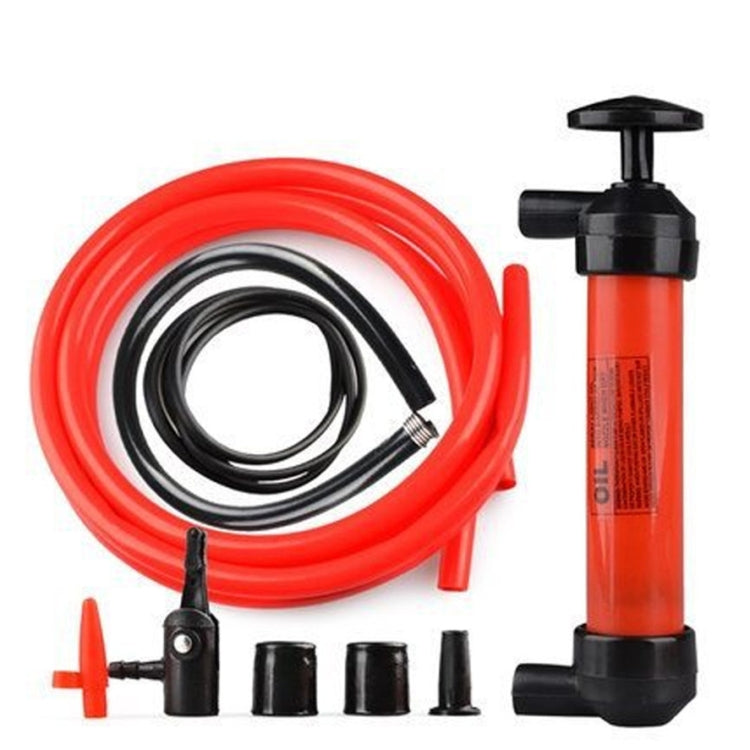 Manual Oil Pumping Pipe for Car Oil Transfering Oiling pumping Liquid Water Chemical Transfer Inflatable Pump(Red) - Inflatable Pump by PMC TechLife | Online Shopping South Africa | PMC TechLife