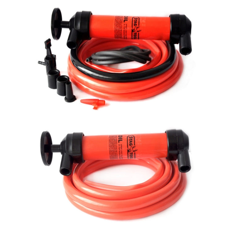 Manual Oil Pumping Pipe for Car Oil Transfering Oiling pumping Liquid Water Chemical Transfer Inflatable Pump(Red) - Inflatable Pump by PMC TechLife | Online Shopping South Africa | PMC TechLife