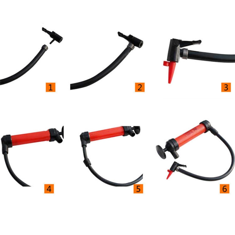 Manual Oil Pumping Pipe for Car Oil Transfering Oiling pumping Liquid Water Chemical Transfer Inflatable Pump(Red) - Inflatable Pump by PMC TechLife | Online Shopping South Africa | PMC TechLife