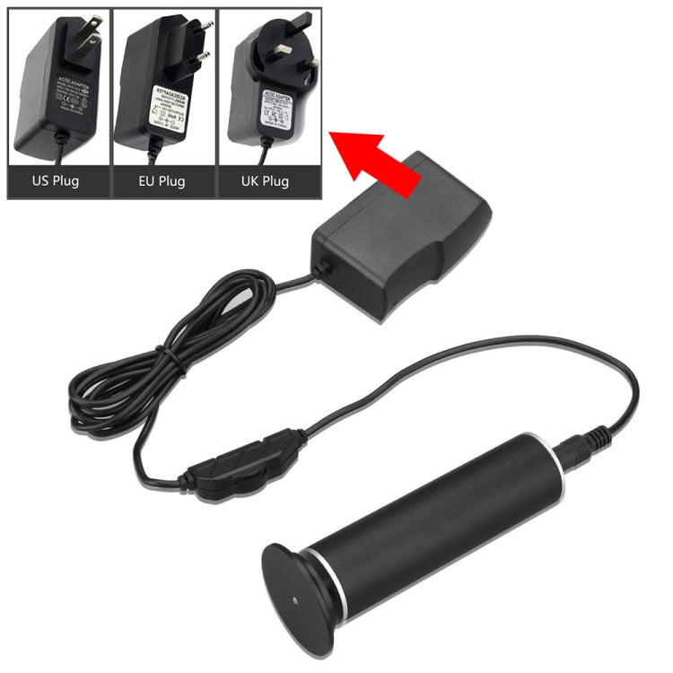 Electric Foot File Speed Adjustable Sandpaper Discs Callus Remover Pedicure Fast Remove Feet Hard Cracked Dry Dead Skin Tool, Plug Type:UK plug(Pink) - Grinding Tools & Accessories by PMC TechLife | Online Shopping South Africa | PMC TechLife | Buy Now Pay Later Mobicred