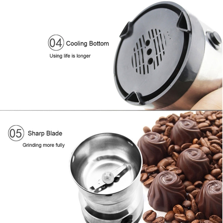 Multi-functional Coffee Grinder Stainless Electric Bean Grinder Herbal Medicine Grinding Machine, US Plug - free shipping - PMC TechLife - Order now!
