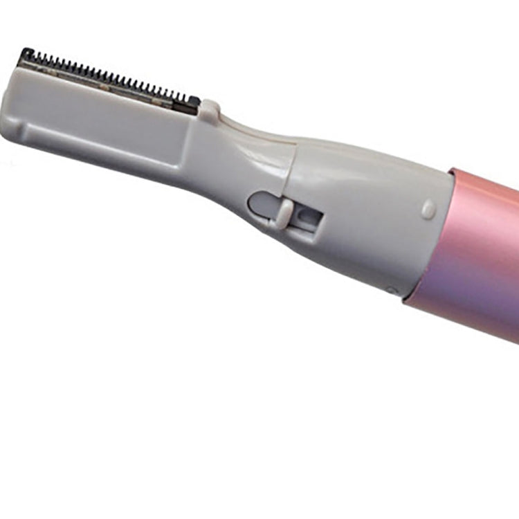 Portable Electric Eyebrow Face Hair Trimmer Micro Precision Removal Clipper Shaver Face Care Shaving Trimmers(Metal powder) - free shipping - PMC TechLife - Order now!