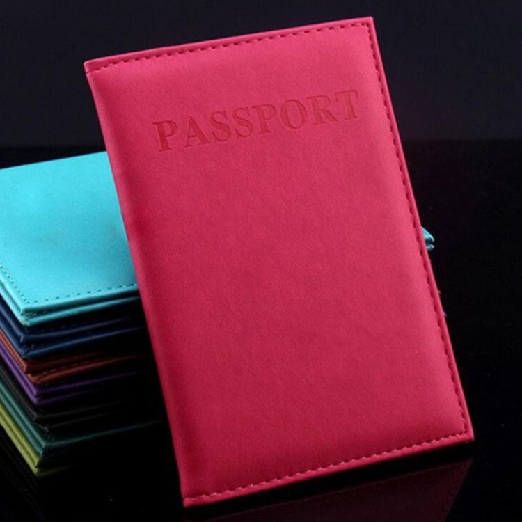 Artificial Leather Travel Passport Cover(black) - Card & Passport Bags by PMC TechLife | Online Shopping South Africa | PMC TechLife