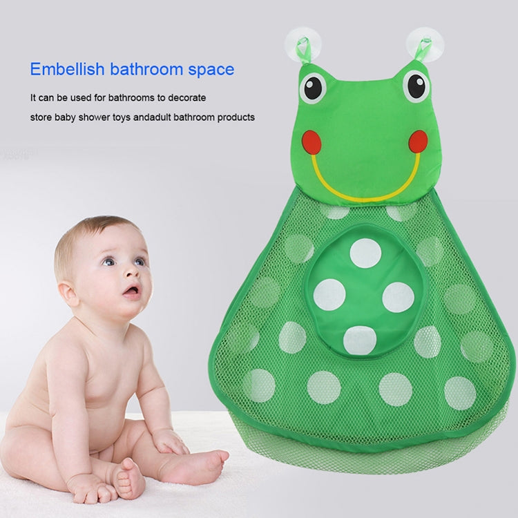Baby Shower Bath Toys Storage Mesh Bag with Strong Suction Cups(Green) - Storage Bags by PMC TechLife | Online Shopping South Africa | PMC TechLife