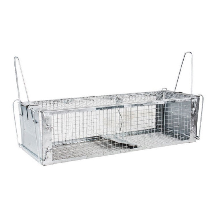 Household Mouse Cage Mousetrap with Double Door(Silver) - Traps by PMC TechLife | Online Shopping South Africa | PMC TechLife | Buy Now Pay Later Mobicred