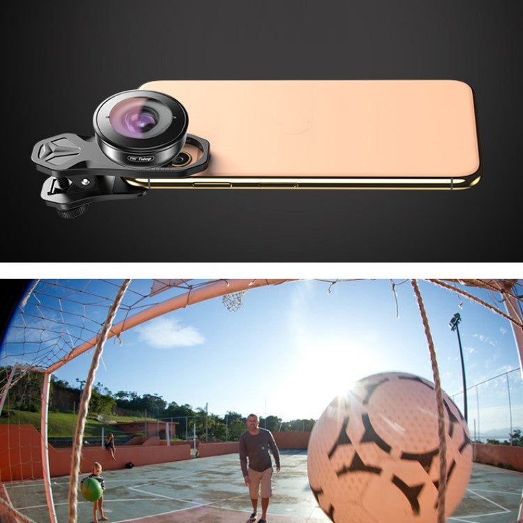 APEXEL APL-HB195 195 Degrees Fisheye Professional HD External Mobile Phone Universal Lens - free shipping - PMC Jewellery - Order now!
