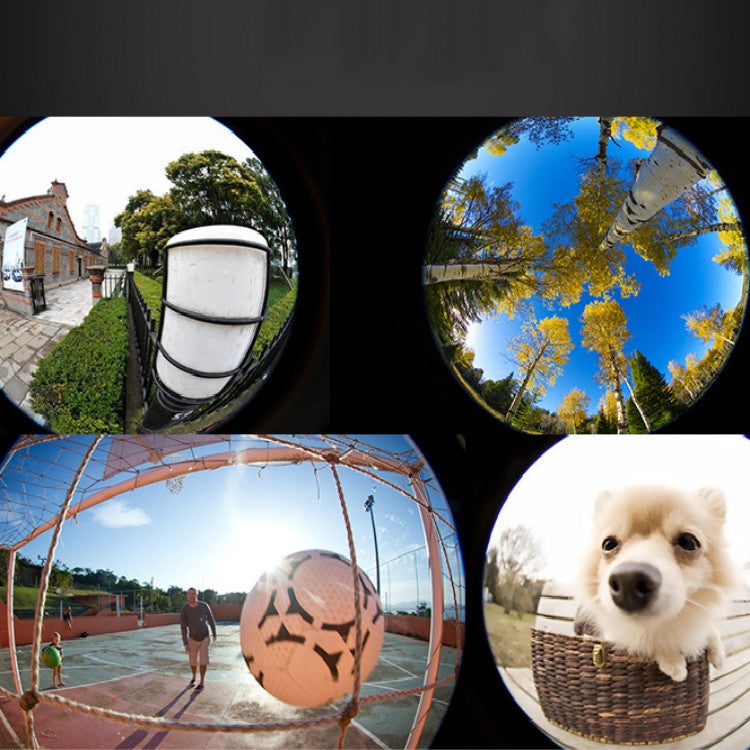 APEXEL APL-HB195 195 Degrees Fisheye Professional HD External Mobile Phone Universal Lens - free shipping - PMC Jewellery - Order now!