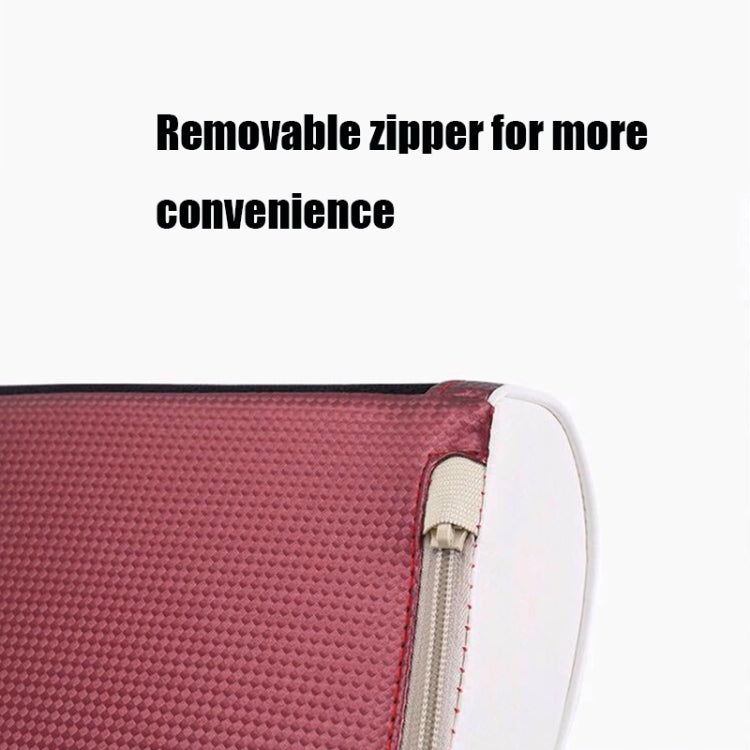 Cervical Spine Massage Pillow Neck Waist Back Multifunctional Electric Massage Cushion, Plug Type:US Plug(Red White) - free shipping - PMC TechLife - Order now!